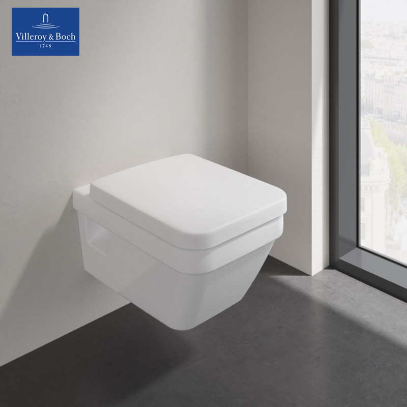 VILLEROY & BOCH - Architectura - Wall Hung WC complete DirectFlush Combi pack (RectangleShape) - Image 2