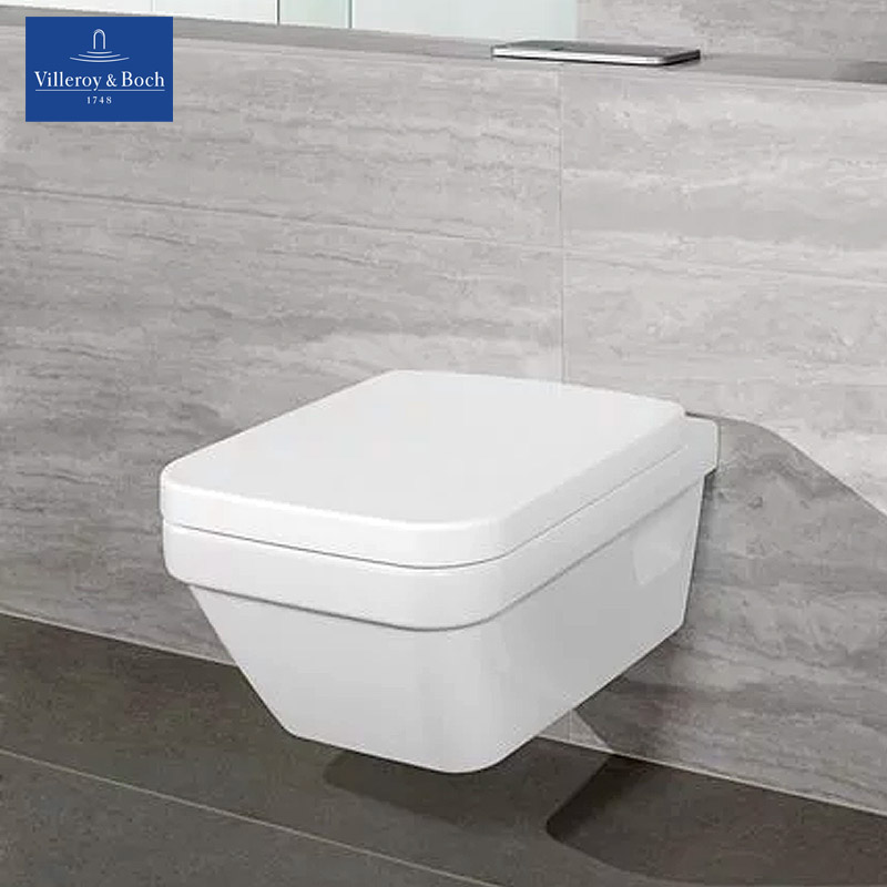 VILLEROY & BOCH - Architectura - Wall Hung WC complete DirectFlush Combi pack (RectangleShape) - Image 3