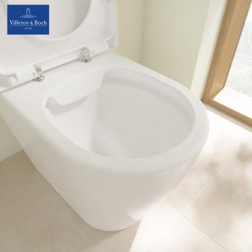 VILLEROY & BOCH Avento Close-coupled WC with Original Soft-close Seat Covev flushing