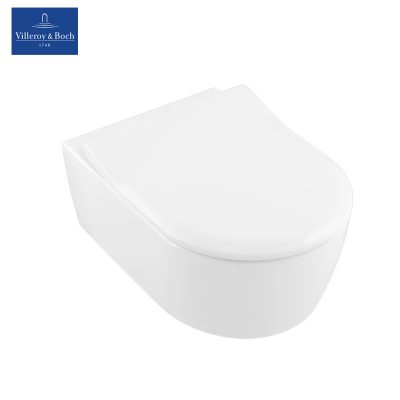 VILLEROY & BOCH - Avento - Wall Hung WC with Original Soft-close SLIM Seat Cover
