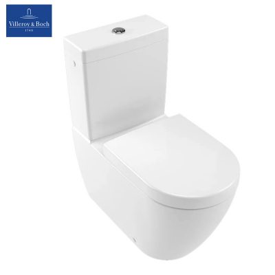 VILLEROY & BOCH - Subway 2.0 - Closed Couple WC with Original Soft-close Seat Cover 2