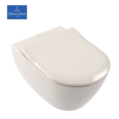 VILLEROY & BOCH Subway 2.0 Wall Hung WC with Original Slim Soft-close Seat Cover