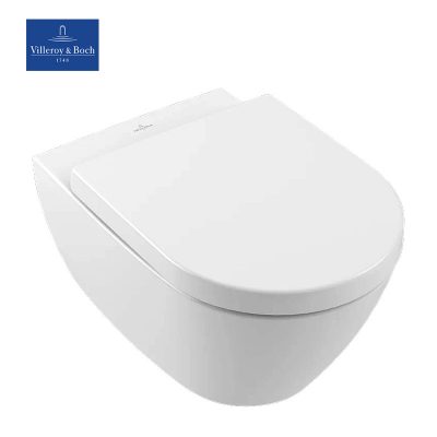 VILLEROY & BOCH Subway 2.0 Wall Hung WC with Original Soft-close Seat Cover