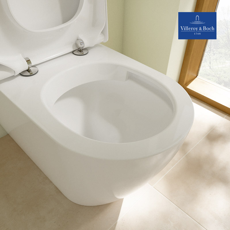 VILLEROY & BOCH Subway 2.0 Closed Couple WC with Original Slim Soft