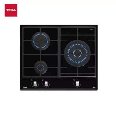 Teka GZC-63310 60cm 3 Burner Glass Gas Hob