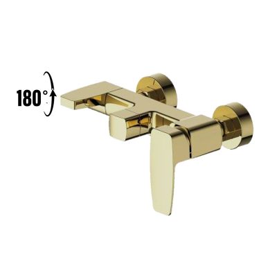 Nobel N-9900-BGD Bath & Shower Mixer (Brushed Gold)