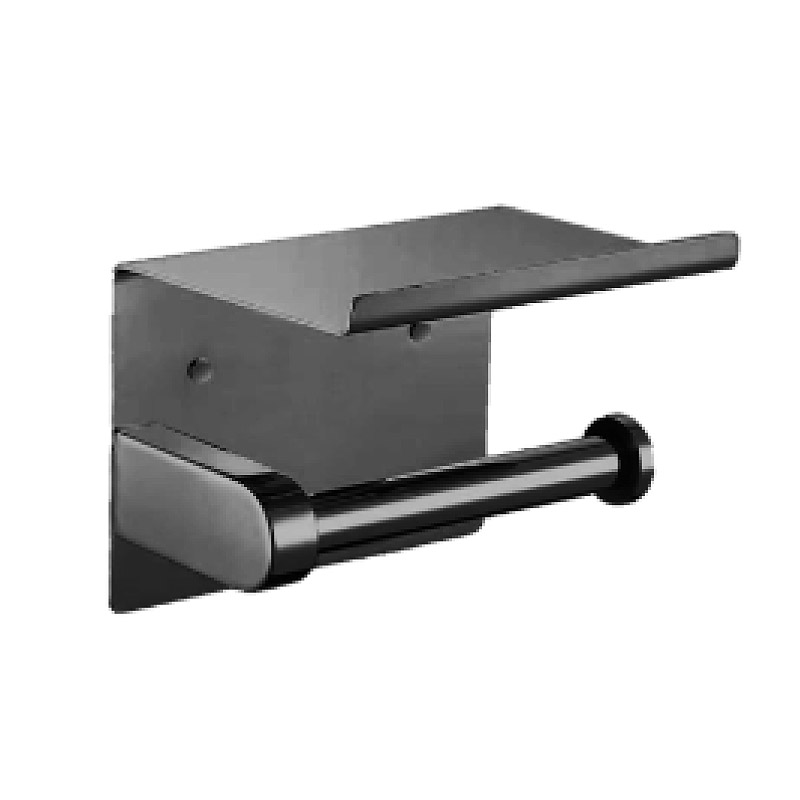 Nobel TD1011GM Toilet Paper Holder (Stainless Steel Gun Metal) Bacera