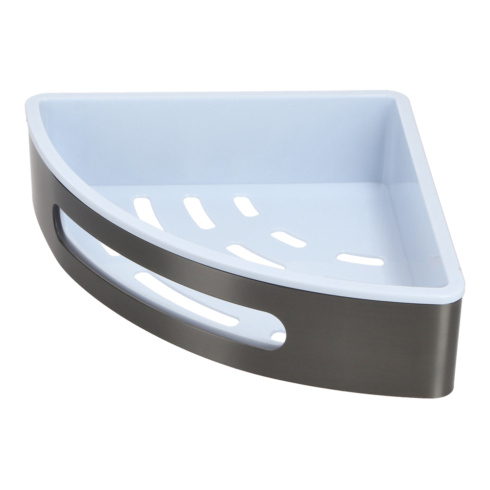 ADM8130BGGunmetalCornerShampooBasket Bacera