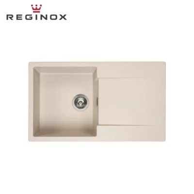 Reginox Amsterdam 10 Granite Sink (Caffe Silvery)