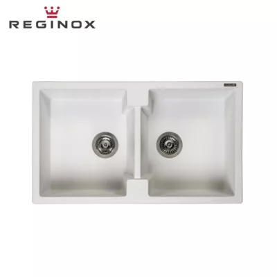 Reginox Amsterdam 20 Granite Sink (Pure White)