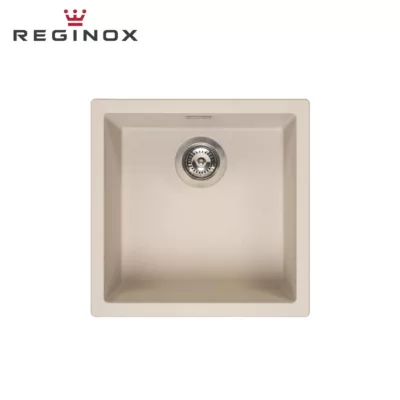 Reginox Amsterdam 40 Granite Sink (Caffe Silvery)