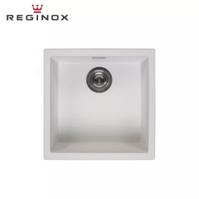 Reginox Amsterdam 40 Granite Sink (Pure White)