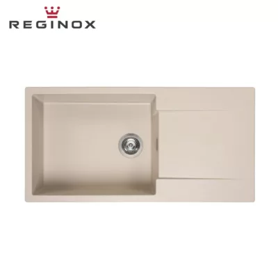 Reginox Amsterdam 540 Granite Sink (Caffe Silvery)