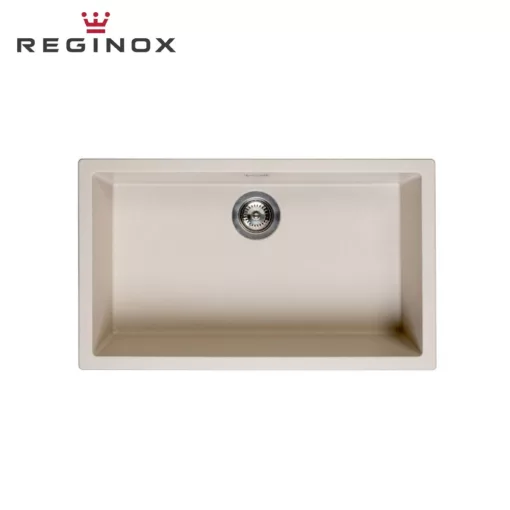 Reginox Amsterdam 72 Granite Sink (Caffe Silvery)