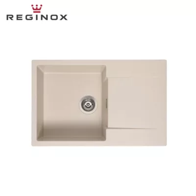 Reginox Amsterdam 78 Granite Sink (Caffe Silvery)