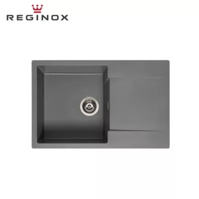 Reginox Amsterdam 78 Granite Sink (Grey Silvery)