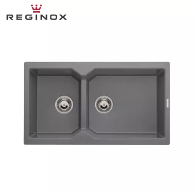 Reginox Breda 20 Granite Sink (Grey Silvery)