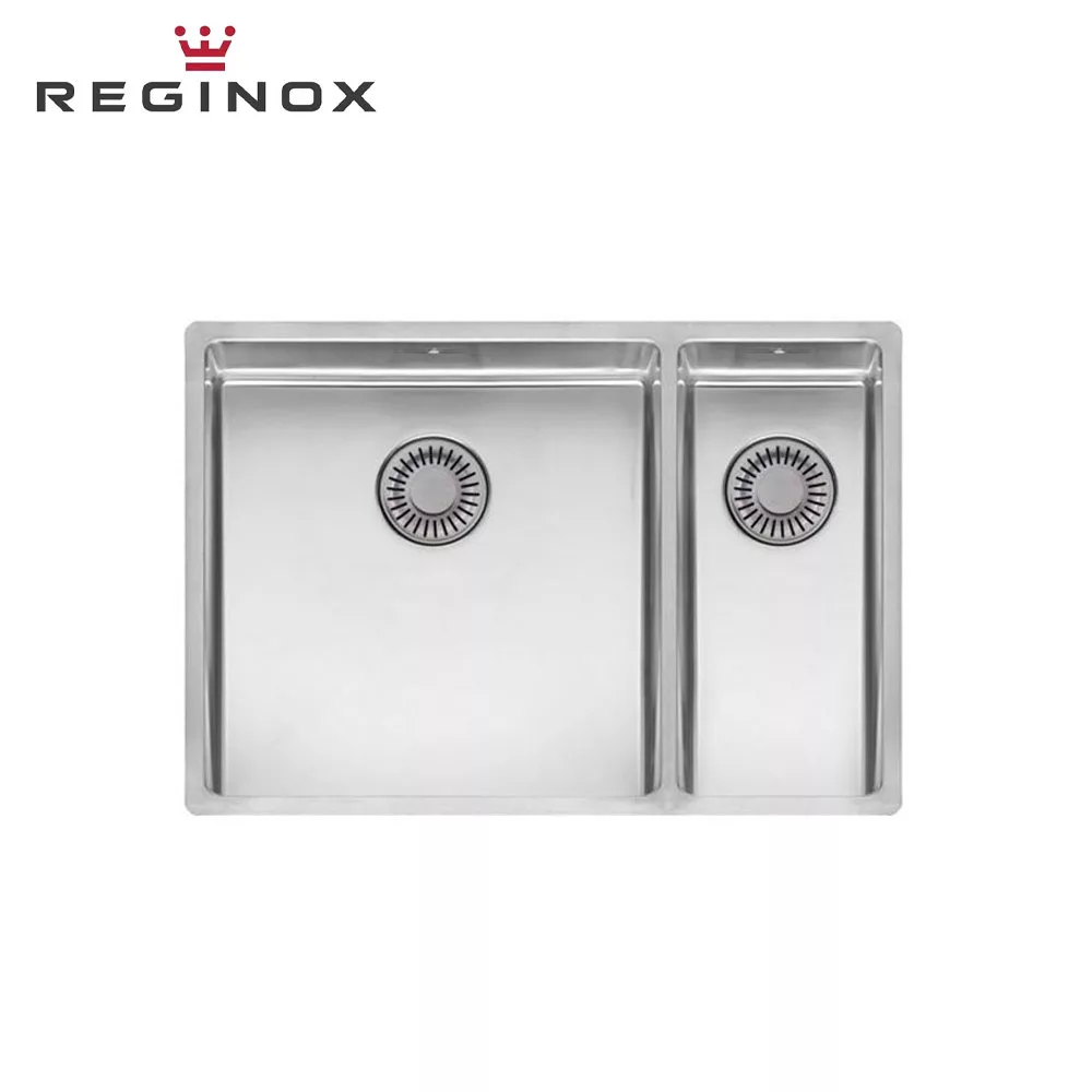 Reginox New York 40x40 + 18x40 Stainless Steel Sink