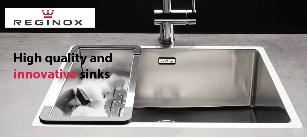 Reginox New York 50×40 Comfort Integrated Stainless Steel Sink Bacera