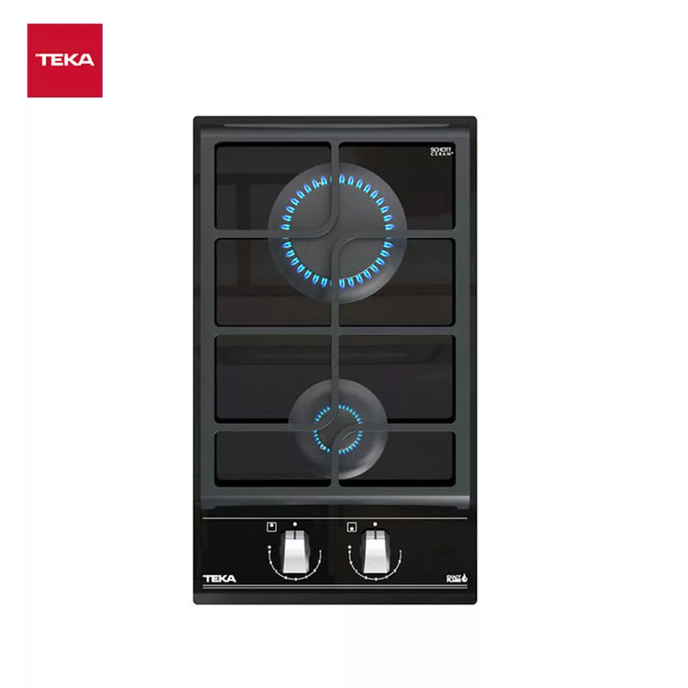 Teka GZC-32300 30cm 2 Burner Glass Gas Hob – VarioPro Series | Bacera