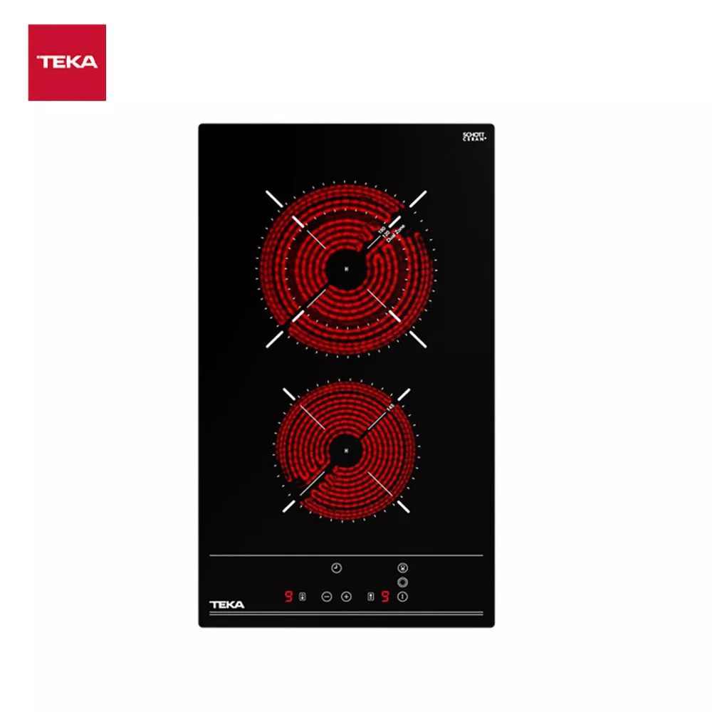 Teka TZC-32320-BK-TTC 2-burner 30cm Vitro-Ceramic Hob – VarioPro