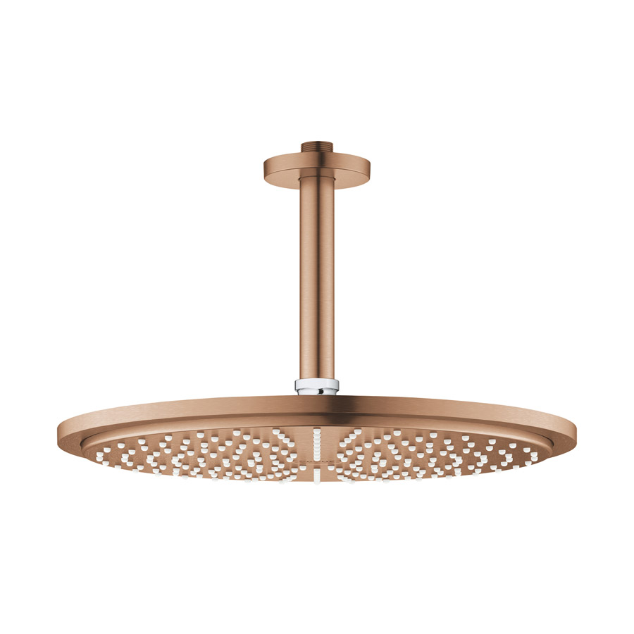 Grohe 26066DL0 Cosmopolitan 310 Overhead Shower (Rose Gold) Bacera