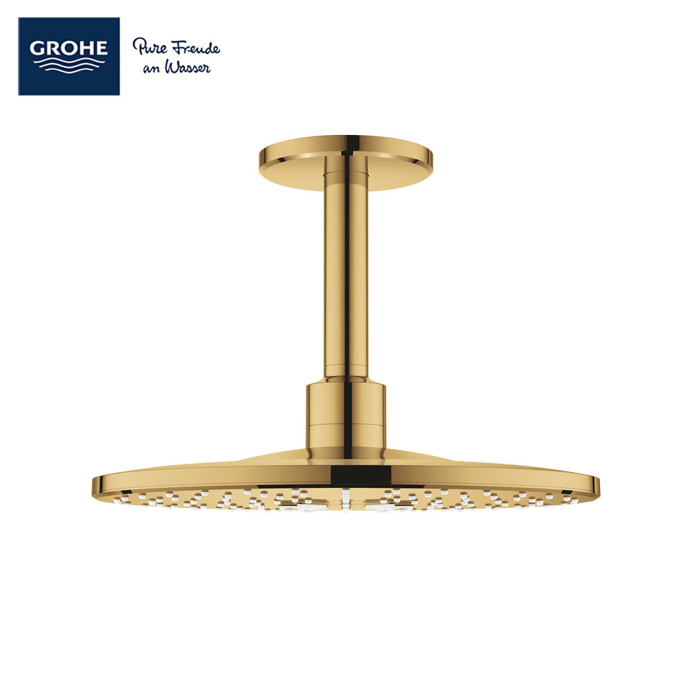 Grohe 26477GL0 SmartActive 310 Overhead Shower (Gold) Bacera