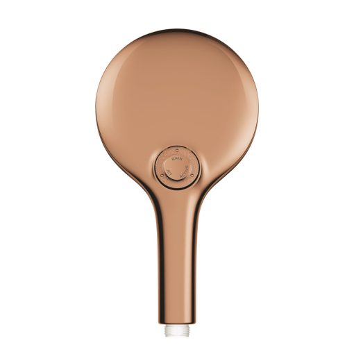 Grohe 26574DA0 SmartActive 130 Hand Shower (Rose Gold) Back View