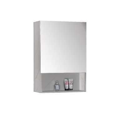 Nobel MCB-657 PVC Mirror Cabinet (White Marble)