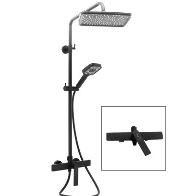 Fidelis FT-8298-BK Rain Shower (Black)