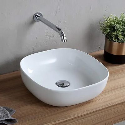 BC-FJH-1085 Ceramic Art Basin display