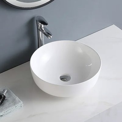 BC-FJH-1090 Ceramic Art Basin Bathroom Display