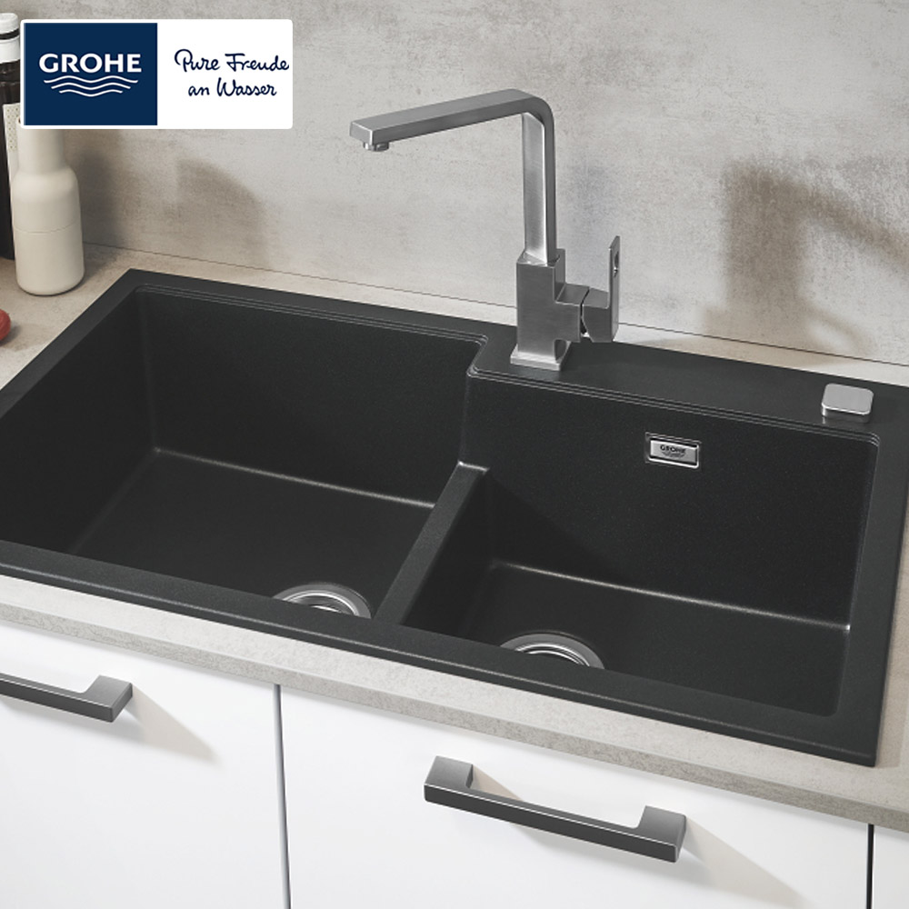 Grohe K500 Composite Sink (Black) Bacera
