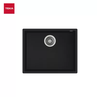 Teka FORSQUARE 50.40-TG-AUTO Tegranite Granite Kitchen Sink (Black color)