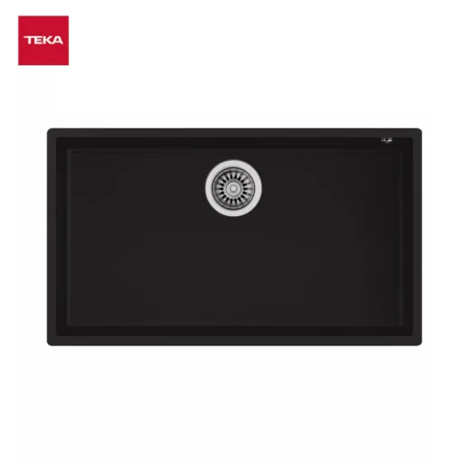 Teka FORSQUARE 72.40-TG-AUTO Tegranite Granite Kitchen Sink (Black color)