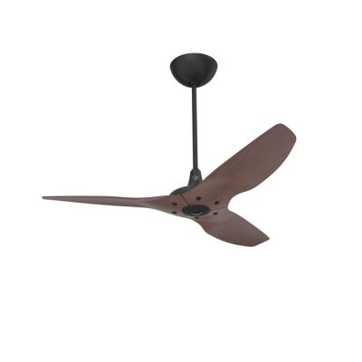 Haiku H 52 inch Ceiling Fan (Black + Dark Wood)