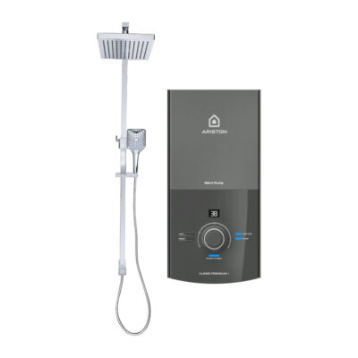 Ariston Aures Premium Plus PUMP & RAINSHOWER Instant Water Heater 01