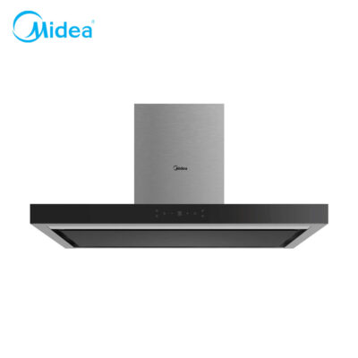 Midea MBI-90M79BK-SG Chimney Hood Silver Color