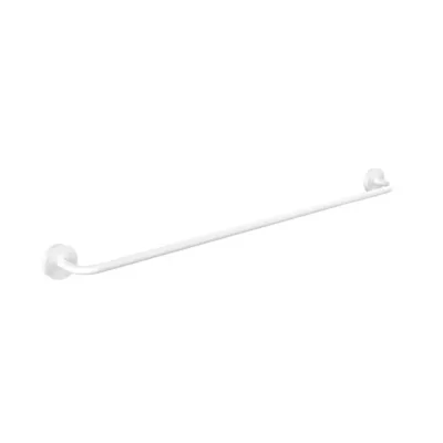 EMCO ROUND 4360-139-80 Single Towel Bar (800mm) (White)