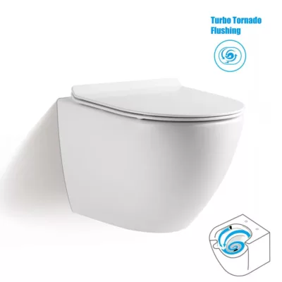 Magnum 905S Wall Hung Water Closet with Turbo Tornado Flushing 01