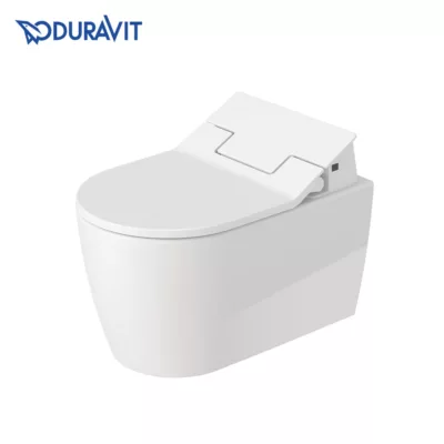 Duravit 252959 + 611000 ME by Starck Toilet Wall-Mounted for Shower Toilet seat 01