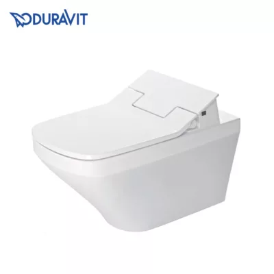 Duravit 254259 + 611000 SensorWash Slim Rimless Shower Toilet