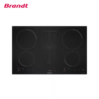 Brandt BPI384BH Induction Hob with Integrated Hood