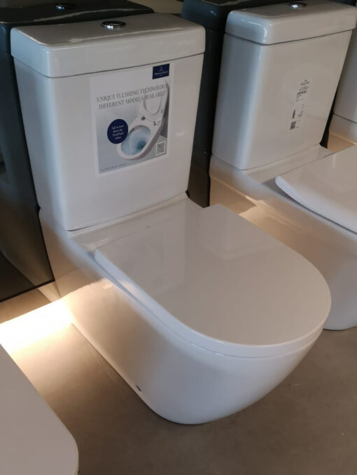 BON　30 VILLEROY & BOCH – Subway 3.0 – Closed Couple WC with Rimless and