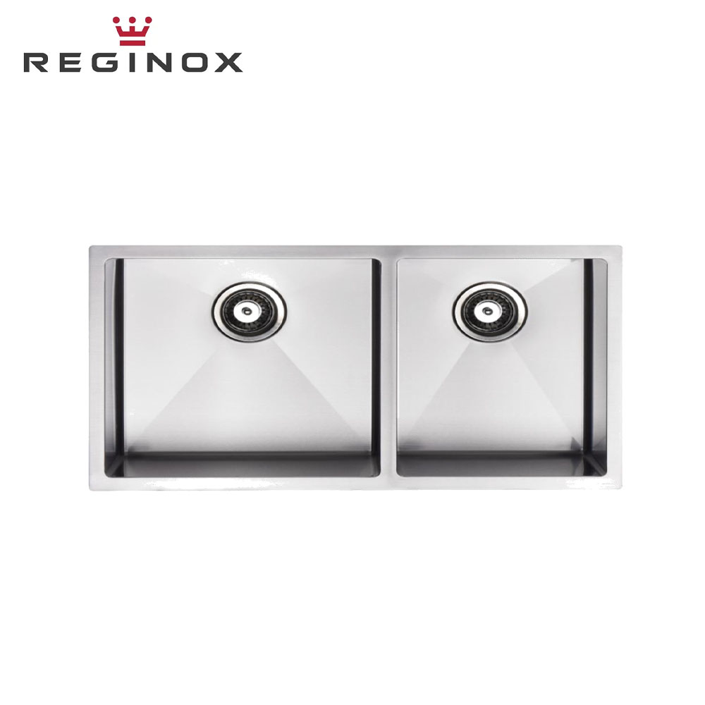 Reginox Tulip U 50x40 + 34x40 Stainless Steel Kitchen Sink