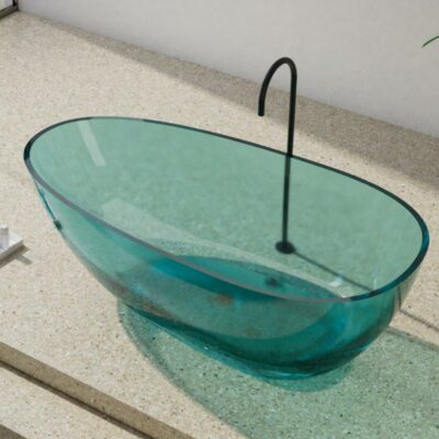 Translucent Resin Bathtub
