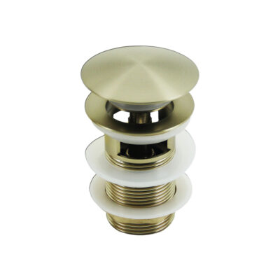 FT-1007-HBG Basin Waste with Overflow (Brushed Gold)