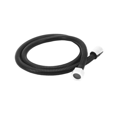 Shower Hose 1.2m Stainless Steel (Black)