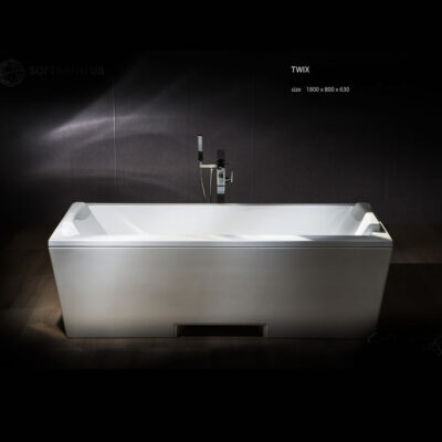 Soft Bathtub - Twix - Freestanding Bathtub