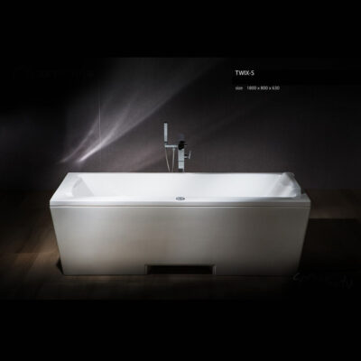 Soft Bathtub - Twix-S - Freestanding Bathtub
